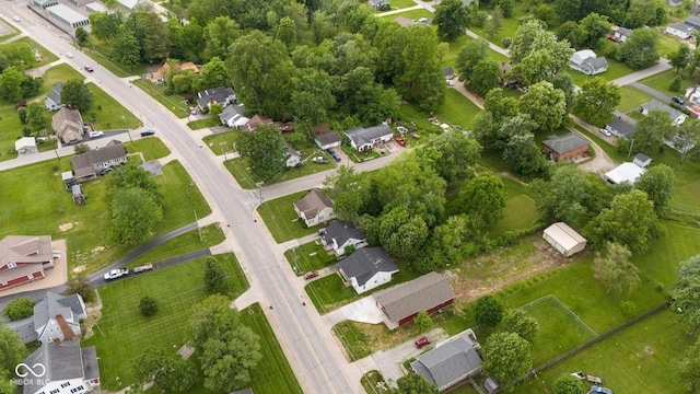 232 E Main St, Austin, IN 47102 - aerial view of property and surrounding area featuring nearby suburban area