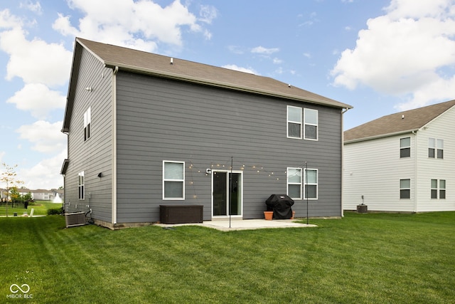 11588 Brooks Farm Blvd, Noblesville, IN 46060 - rear view of house with a patio area and a yard