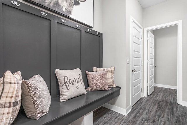11588 Brooks Farm Blvd, Noblesville, IN 46060 - mudroom with dark wood-type flooring