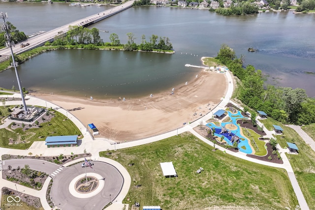 13909 Waterway Blvd, Fishers, IN 46040 - aerial view of property's location with a nearby body of water