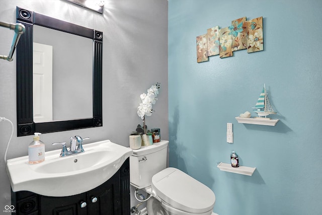9001 Harrison Run Ct, Indianapolis, IN 46256 - half bath with toilet and vanity