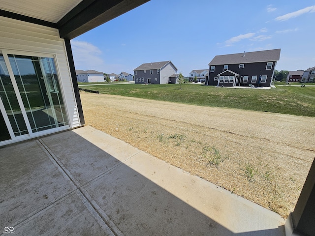 2339 Pine Valley Dr, Plainfield, IN 46168 - view of patio / terrace featuring a residential view