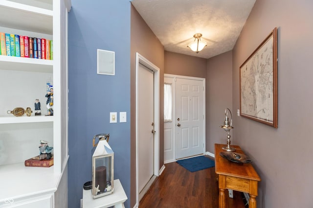3403 Island Way, Indianapolis, IN 46214 - entrance foyer with dark wood finished floors and baseboards