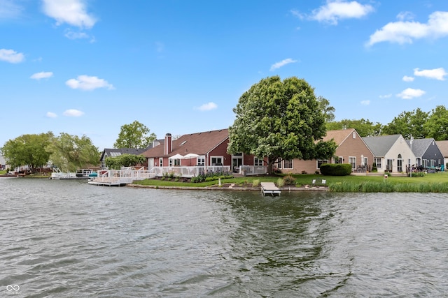 3403 Island Way, Indianapolis, IN 46214 - water view featuring nearby suburban area