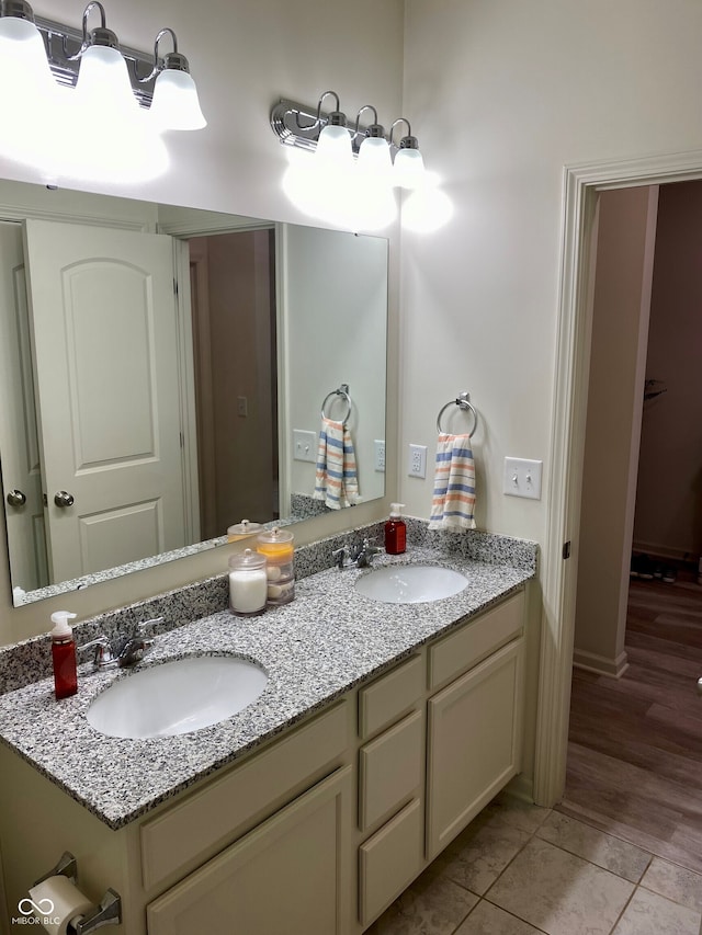 1349 Sunset Blvd, Avon, IN 46123 - bathroom with double vanity