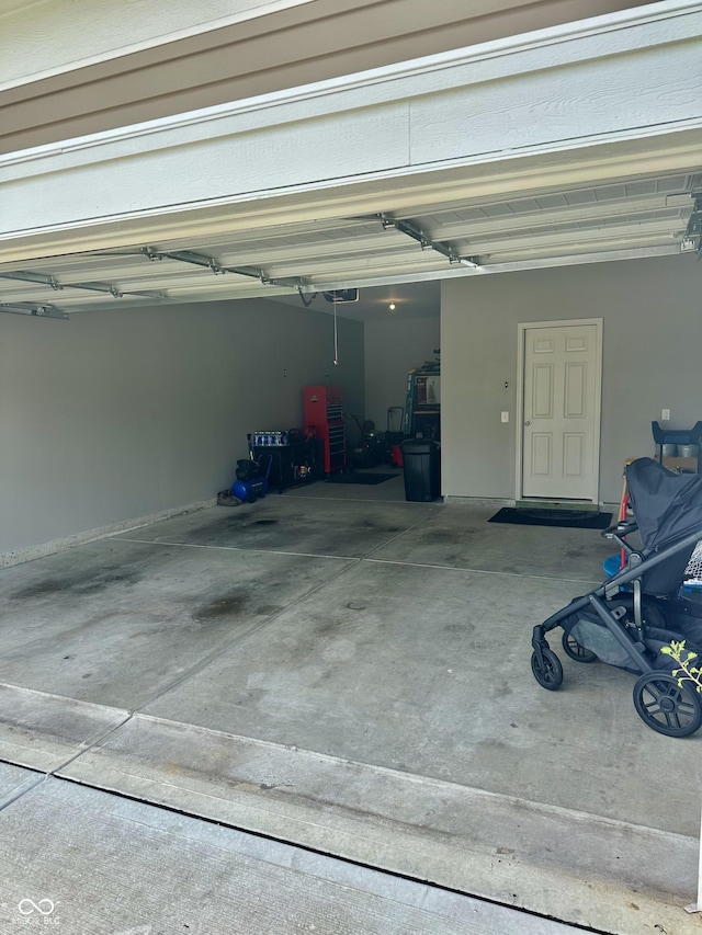 1349 Sunset Blvd, Avon, IN 46123 - view of garage