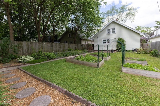 1311 N Oakland Ave, Indianapolis, IN 46201 - view of yard with a vegetable garden