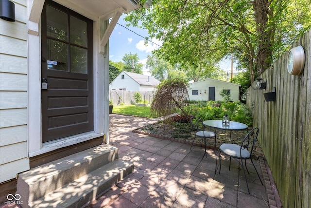 1311 N Oakland Ave, Indianapolis, IN 46201 - view of patio featuring entry steps