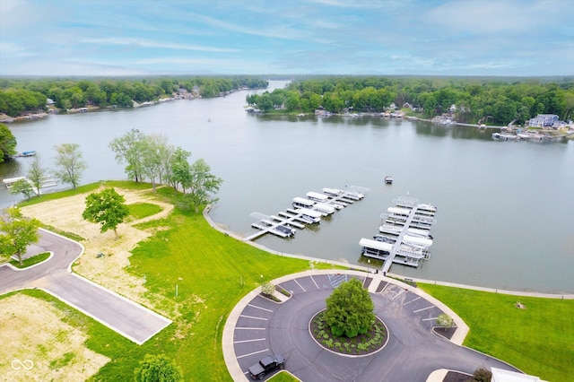 20971 Shoreline Ct Unit 201, Noblesville, IN 46062 - bird's eye view of a large body of water