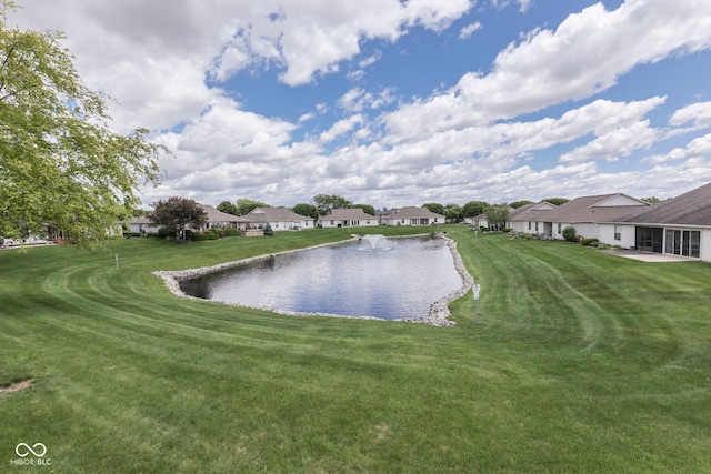 2025 Flamingo Way, Franklin, IN 46131 - water view with nearby suburban area