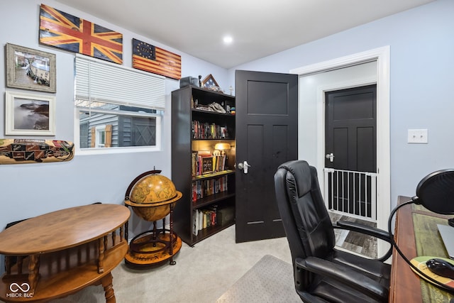 117 N Market St, Thorntown, IN 46071 - home office with carpet