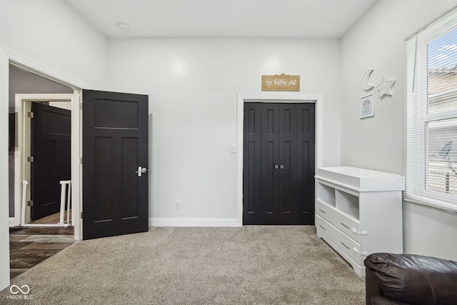 117 N Market St, Thorntown, IN 46071 - carpeted bedroom featuring baseboards