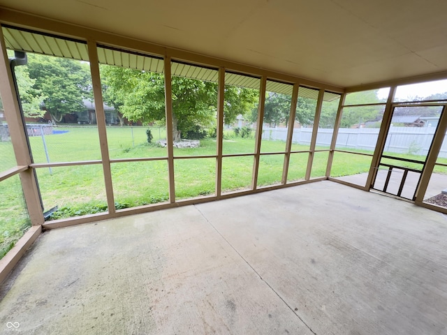 5130 Navajo Ct, Columbus, IN 47203 - view of unfurnished sunroom