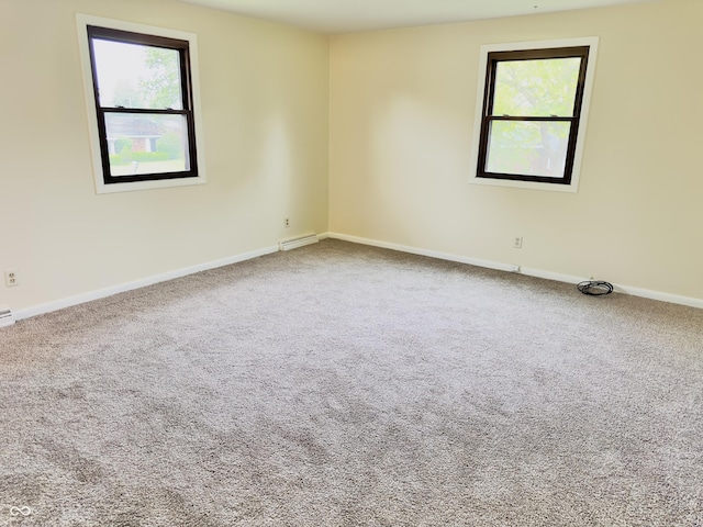5130 Navajo Ct, Columbus, IN 47203 - empty room with carpet floors and baseboards