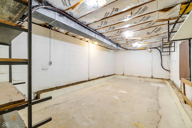 1920 E Wexley Rd, Bloomington, IN 47401 - view of unfinished basement