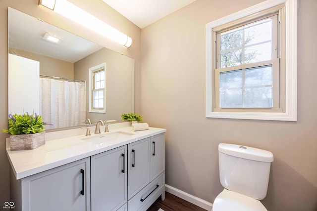 1920 E Wexley Rd, Bloomington, IN 47401 - bathroom with vanity and wood finished floors