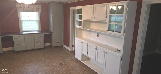 3107 N 100 W, Shelbyville, IN 46176 - kitchen with baseboards and white cabinets
