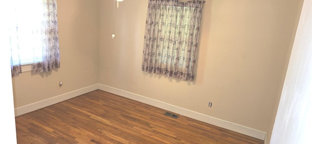 3107 N 100 W, Shelbyville, IN 46176 - unfurnished room featuring baseboards and wood finished floors