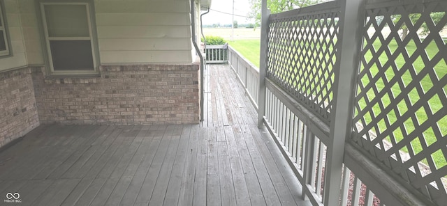 3107 N 100 W, Shelbyville, IN 46176 - view of wooden deck