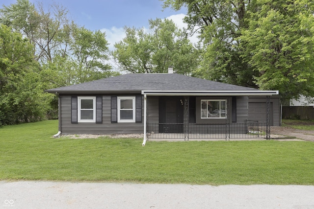 625 E 106th St, Carmel, IN 46280 - bungalow-style house featuring an attached garage, a shingled roof, driveway, and a chimney