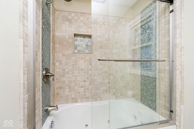 10245 Briar Creek Ln, Carmel, IN 46033 - bathroom with a combined bath / shower with jetted tub