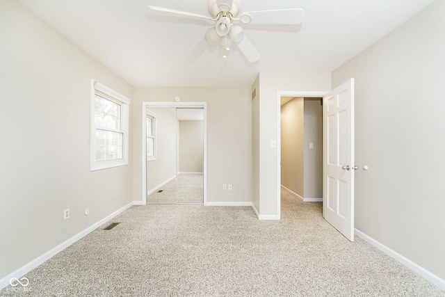 10245 Briar Creek Ln, Carmel, IN 46033 - unfurnished bedroom with carpet, baseboards, and ceiling fan