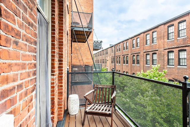 55 S Harding St Unit 308, Indianapolis, IN 46222 - view of balcony