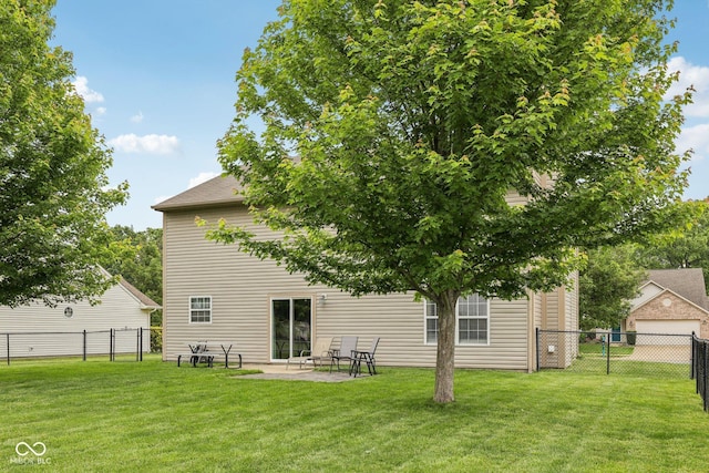 764 Port Dr, Avon, IN 46123 - rear view of property featuring a patio