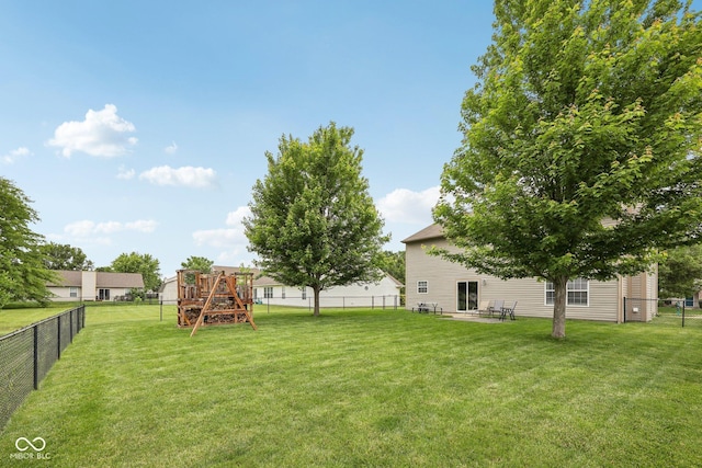 764 Port Dr, Avon, IN 46123 - view of yard featuring a playground