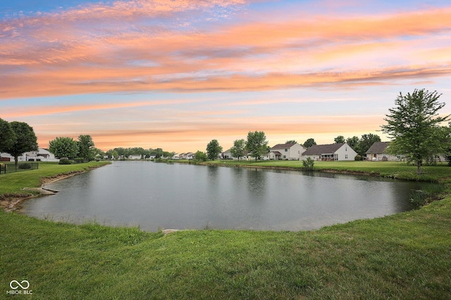 764 Port Dr, Avon, IN 46123 - water view with nearby suburban area