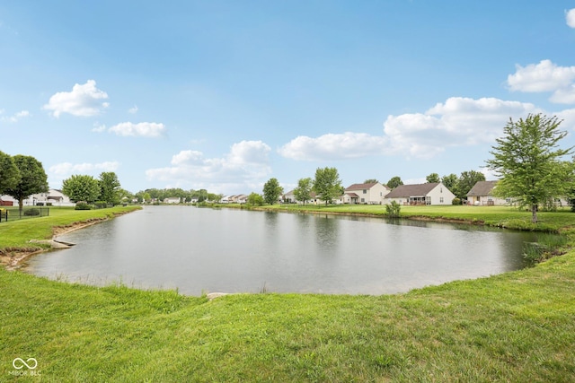 764 Port Dr, Avon, IN 46123 - water view featuring nearby suburban area