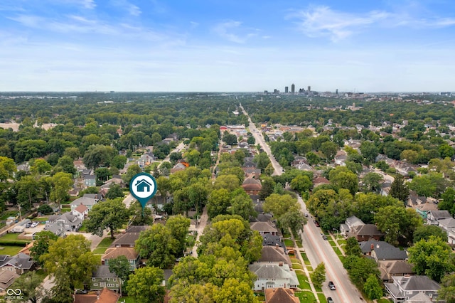 4040 Carrollton Ave, Indianapolis, IN 46205 - aerial perspective of suburban area