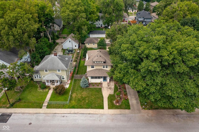 4040 Carrollton Ave, Indianapolis, IN 46205 - aerial perspective of suburban area