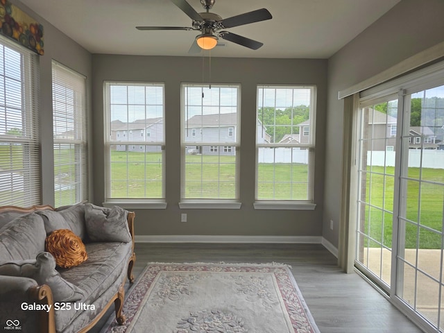 9106 Hedley Way E, Avon, IN 46123 - sunroom / solarium featuring french doors