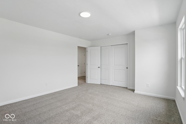 3947 Wren Dr, Brownsburg, IN 46112 - unfurnished bedroom with carpet floors, baseboards, and a closet