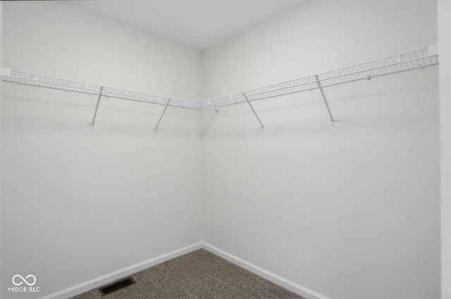 3947 Wren Dr, Brownsburg, IN 46112 - walk in closet with dark colored carpet