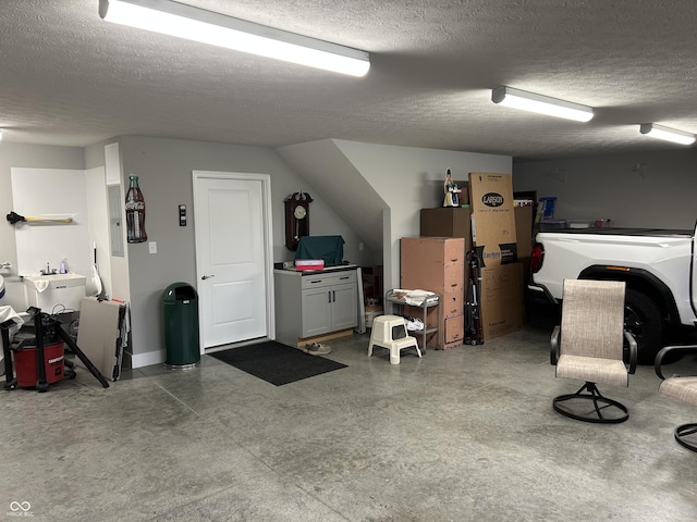 308 Bay Ridge Dr, Pendleton, IN 46064 - garage featuring electric panel