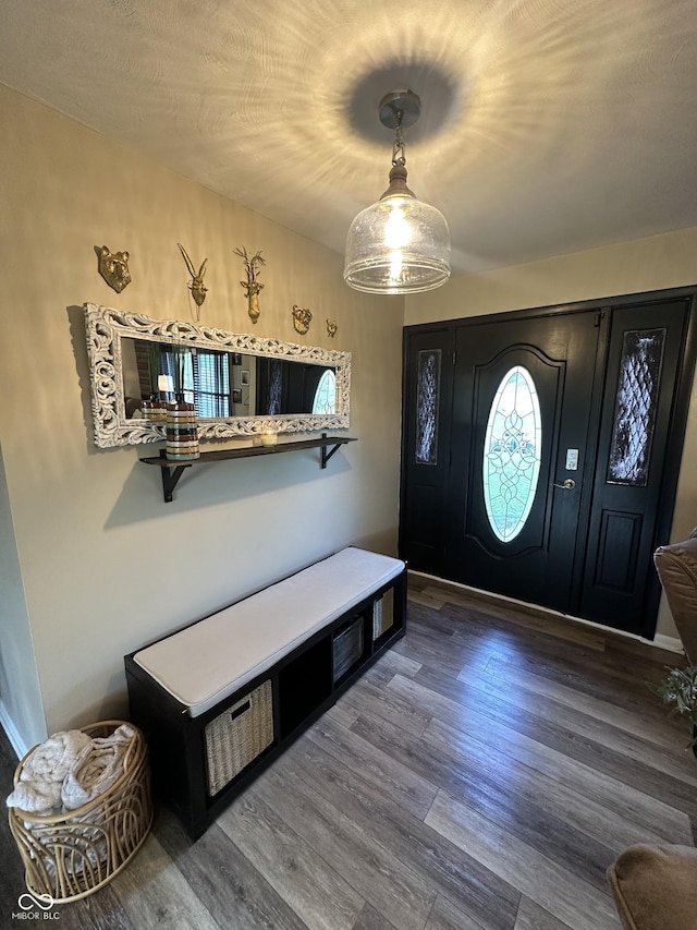 2028 Fairway Dr, Greencastle, IN 46135 - foyer with wood finished floors