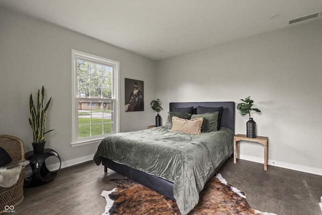 3526 Westfield Dr, Anderson, IN 46011 - bedroom featuring baseboards and wood finished floors