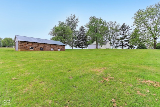 6012 S 625 W, Pendleton, IN 46064 - view of yard with an outdoor structure