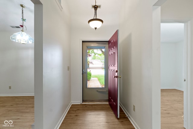 975 Atir Ln, Greenfield, IN 46140 - foyer entrance with light wood-type flooring and baseboards