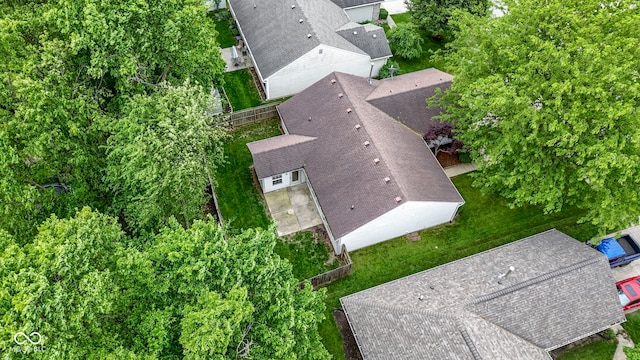 975 Atir Ln, Greenfield, IN 46140 - view from above of property