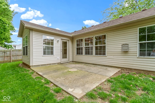 975 Atir Ln, Greenfield, IN 46140 - rear view of house featuring a patio