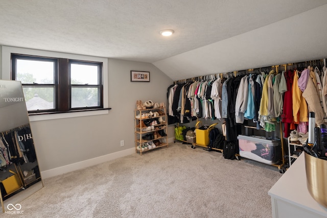 536 S 27th St, Lafayette, IN 47904 - spacious closet featuring carpet and lofted ceiling