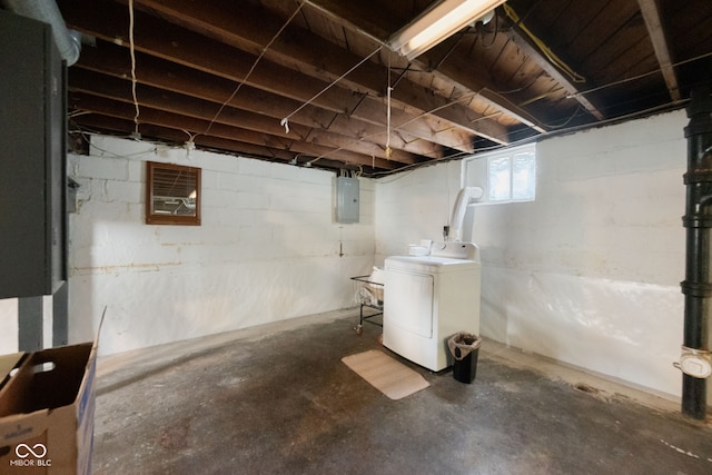 536 S 27th St, Lafayette, IN 47904 - below grade area with electric panel