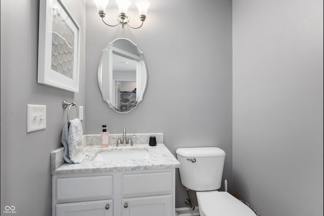 3638 Fieldstone Ln, Plainfield, IN 46168 - bathroom featuring toilet and vanity
