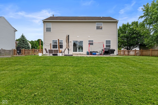 3638 Fieldstone Ln, Plainfield, IN 46168 - back of house featuring a patio area
