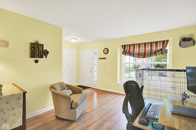 2623 Senators Way, Indianapolis, IN 46217 - office space with baseboards and wood finished floors