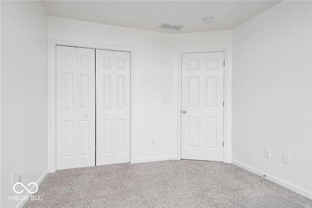 6707 Dovir Woods Dr, Sellersburg, IN 47172 - unfurnished bedroom featuring carpet floors, baseboards, and a closet