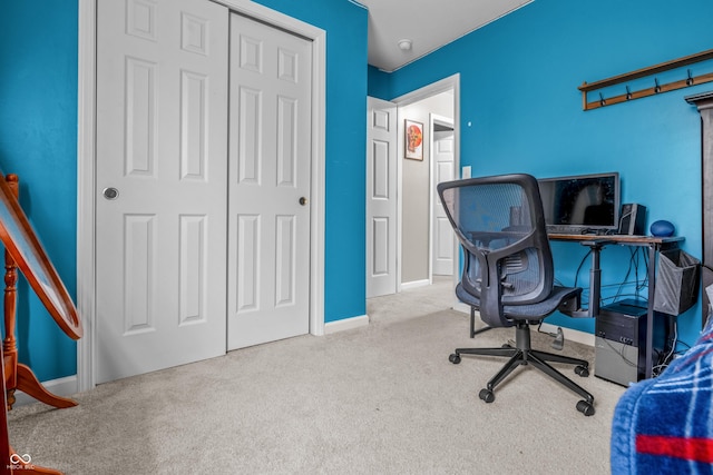 2730 Foxbriar Pl, Indianapolis, IN 46203 - carpeted office space with baseboards